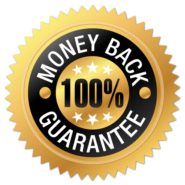 100% Satisfaction — 30-Day Money-Back Guarantee